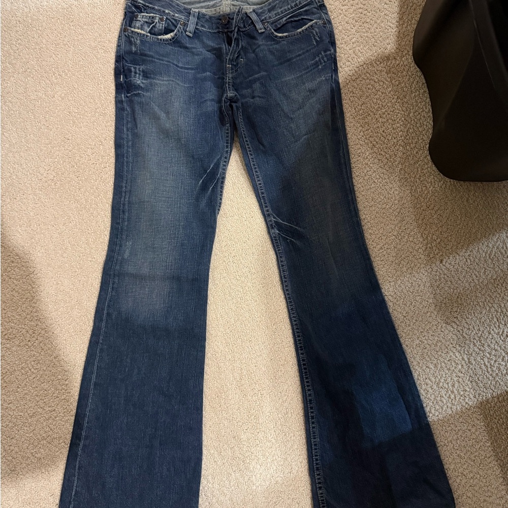 BKE Dark Blue Flare Women's Jeans